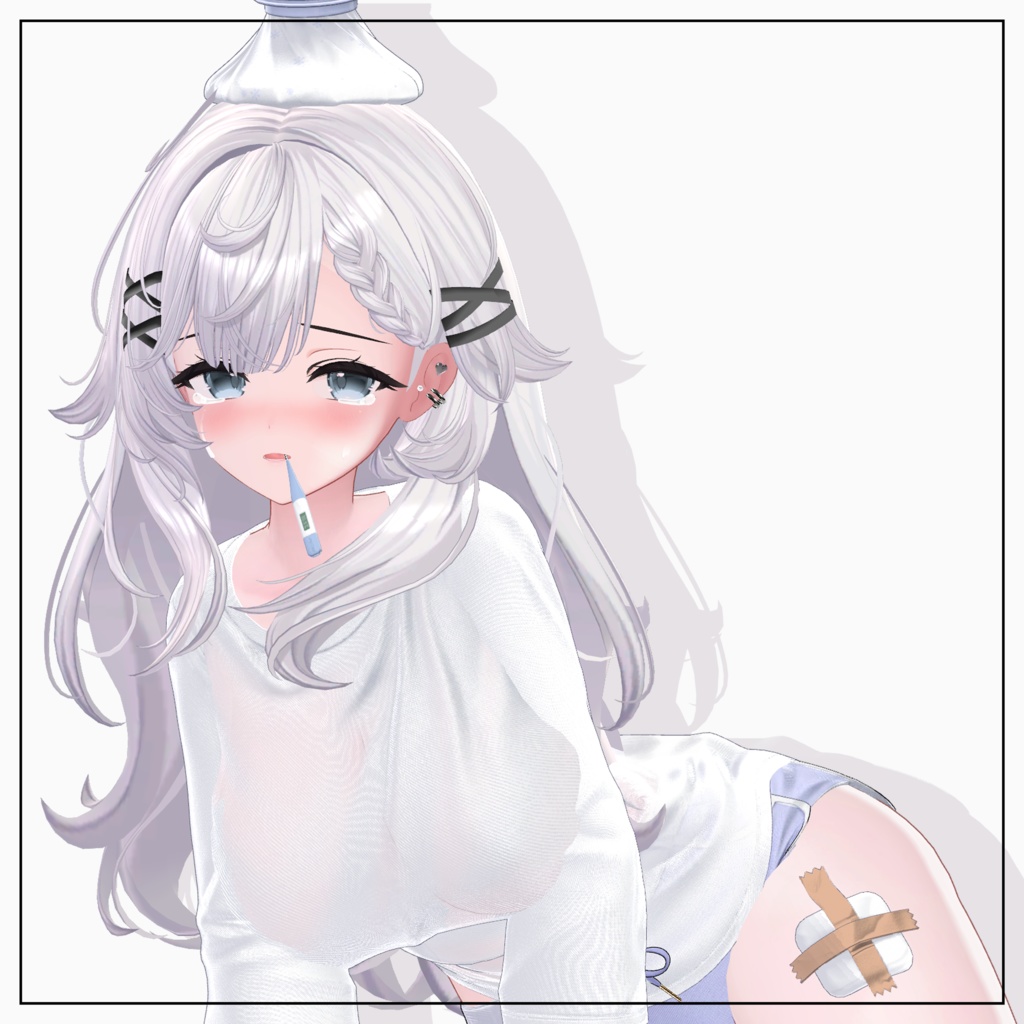 【VRC Hair】 Ruby_Hair