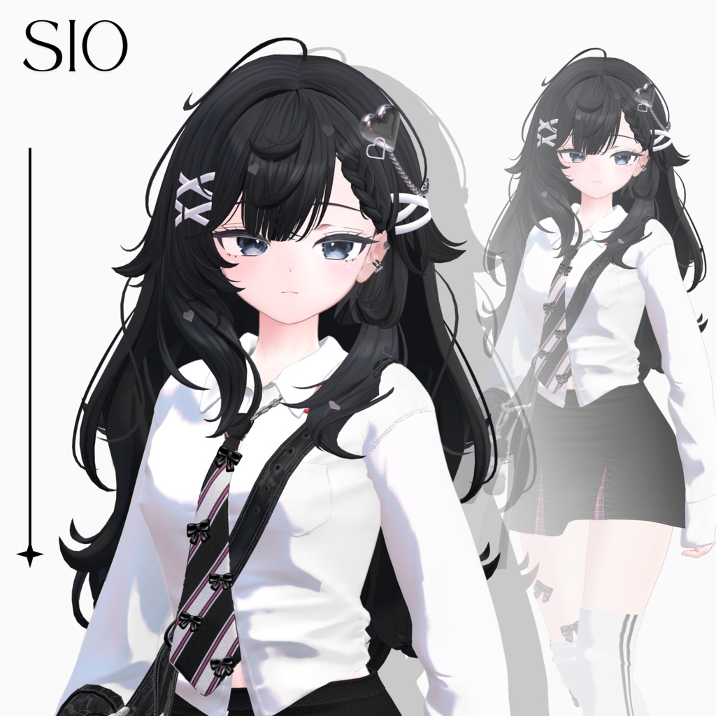 【VRC Hair】 Ruby_Hair