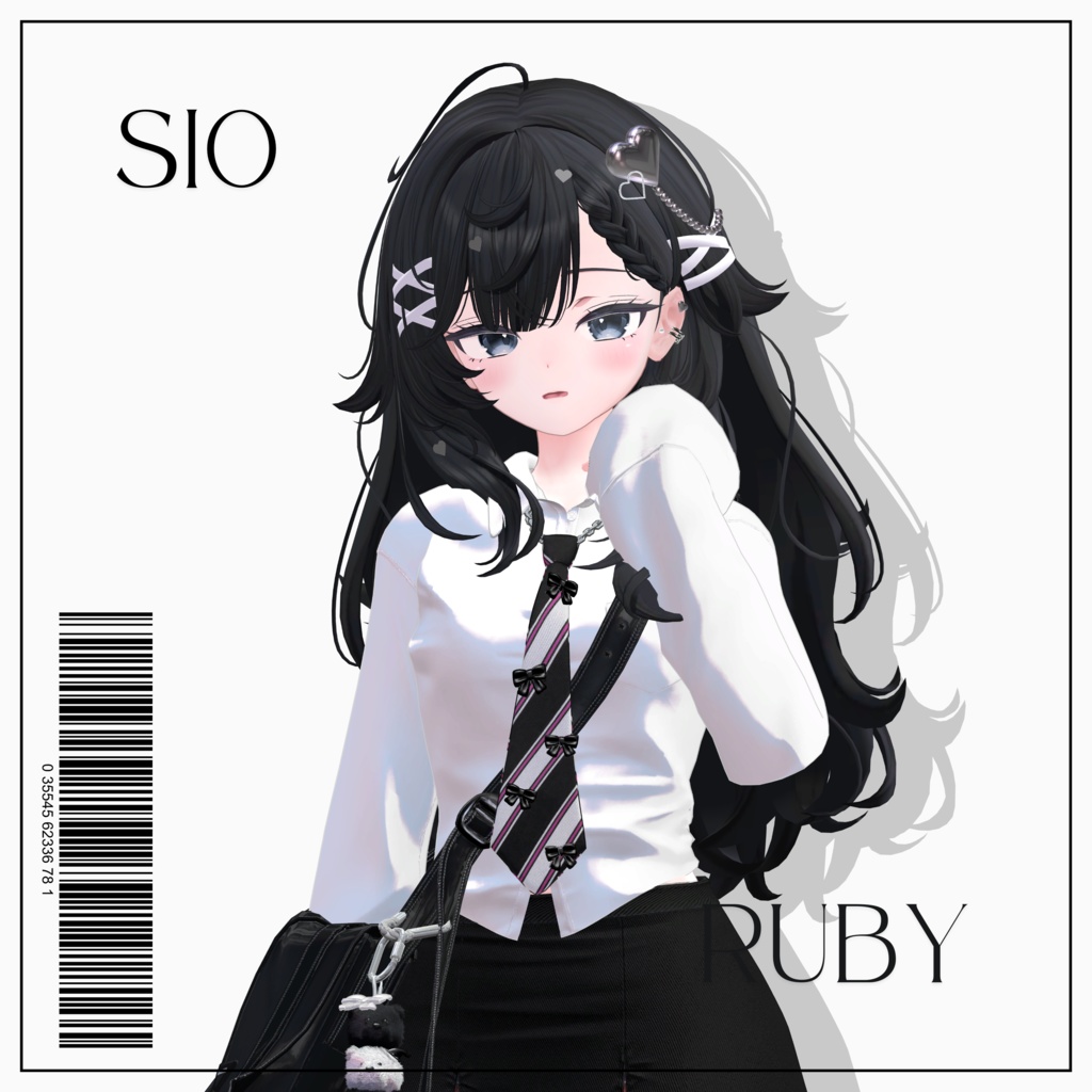 【VRC Hair】 Ruby_Hair