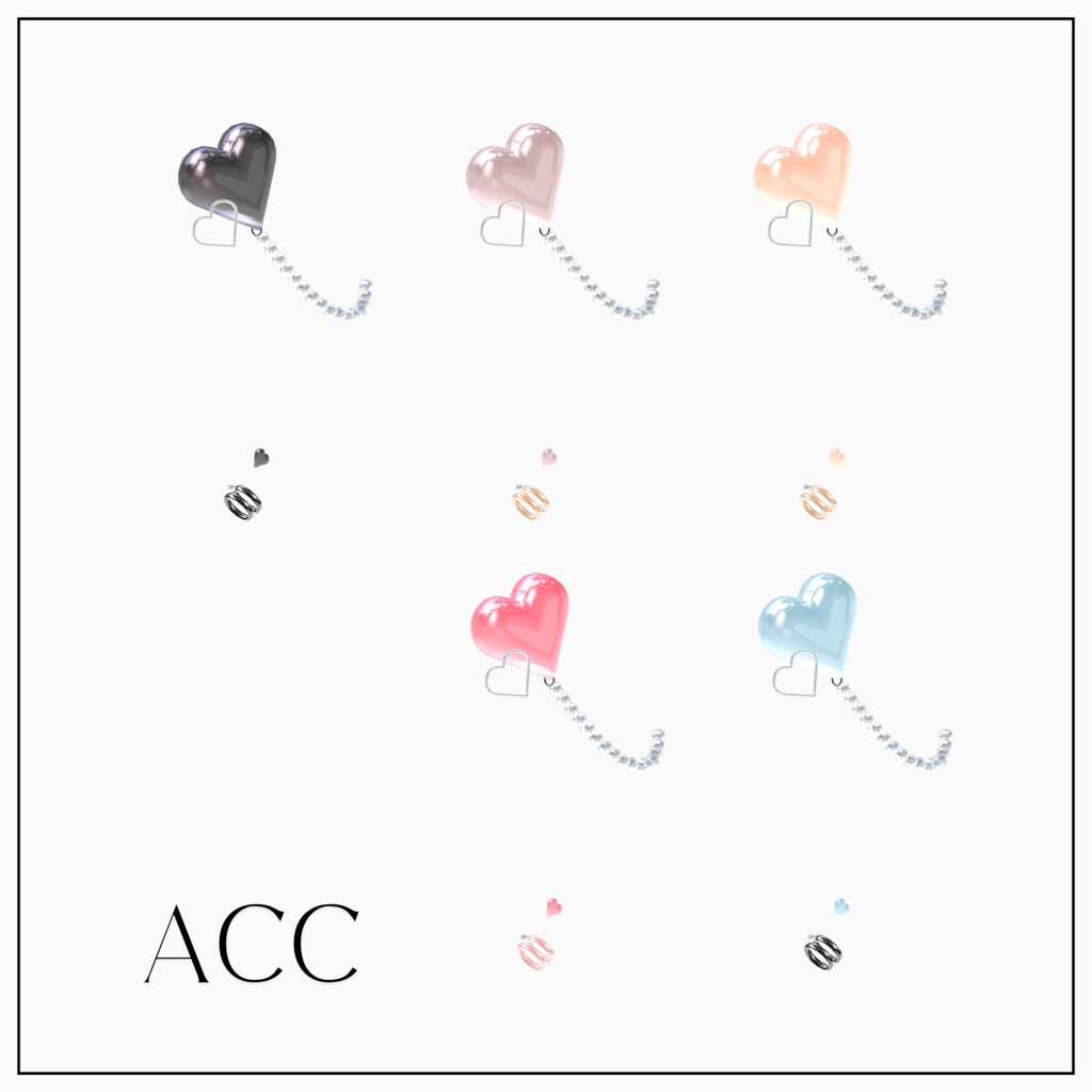 【VRC Hair】 Ruby_Hair