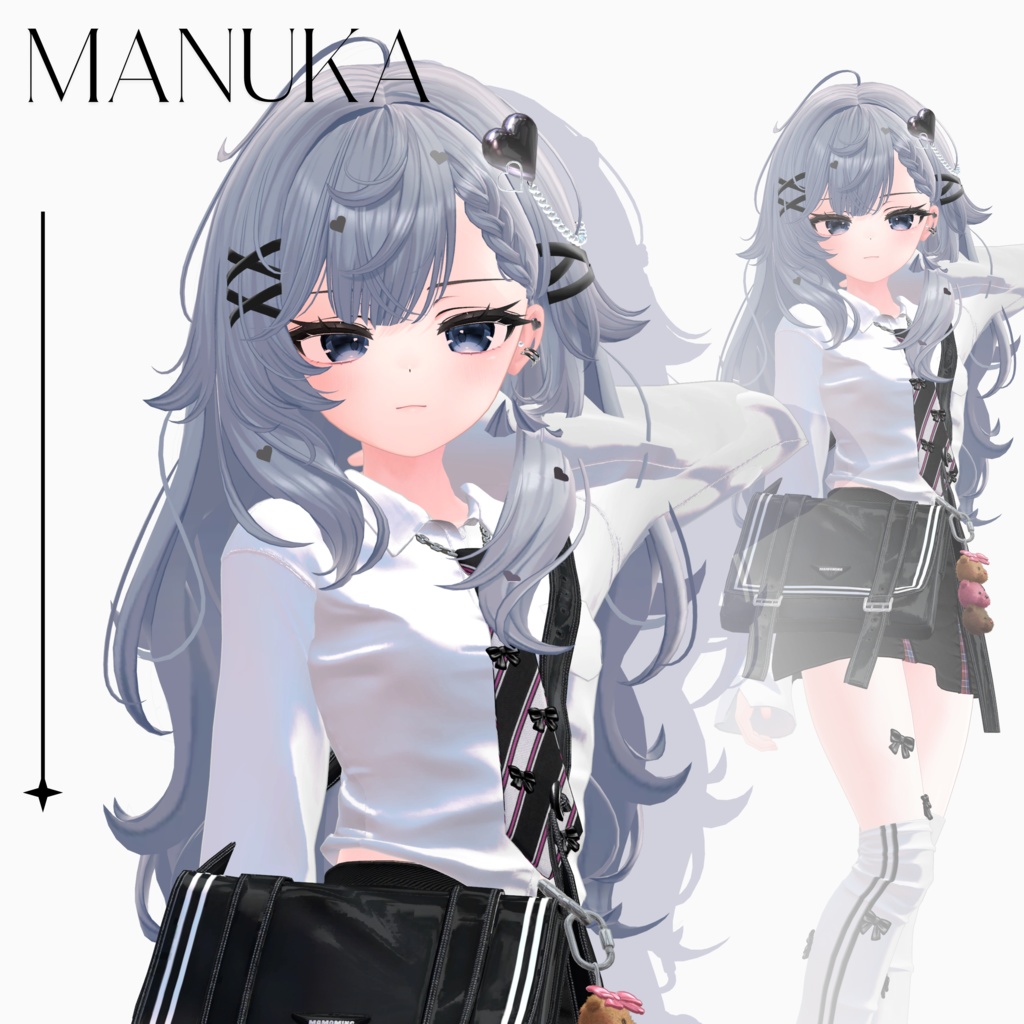 【VRC Hair】 Ruby_Hair