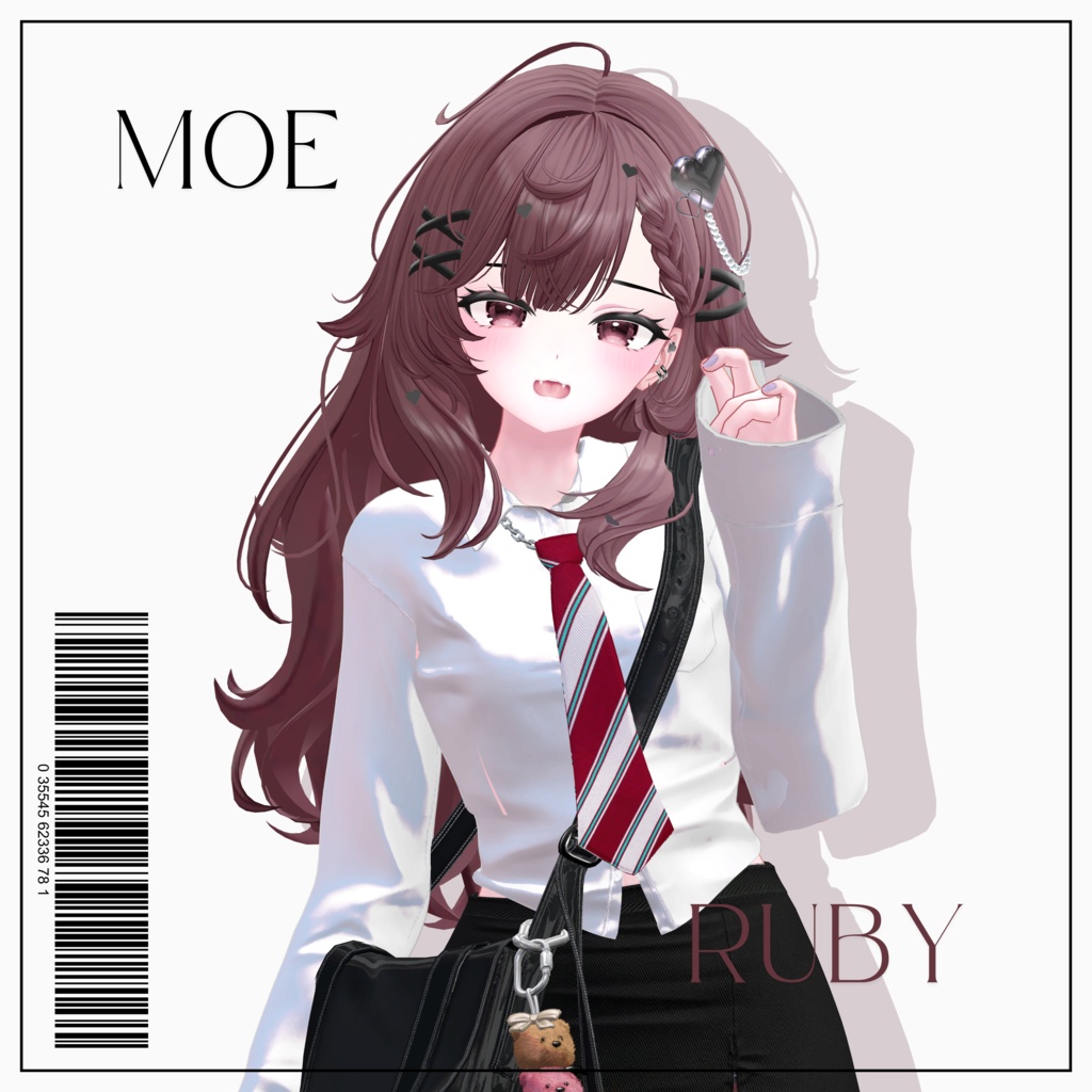 【VRC Hair】 Ruby_Hair