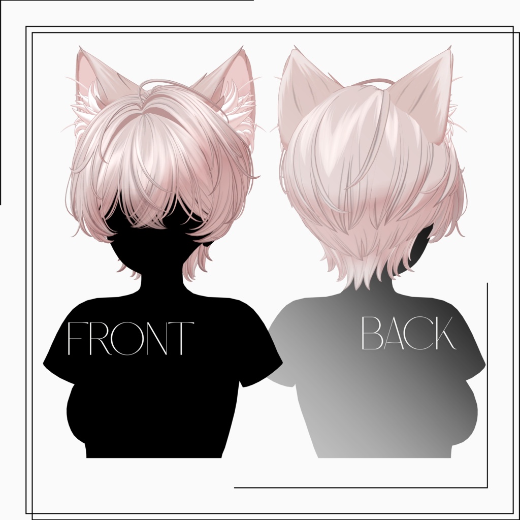 【VRC Hair】 Feyron_Hair