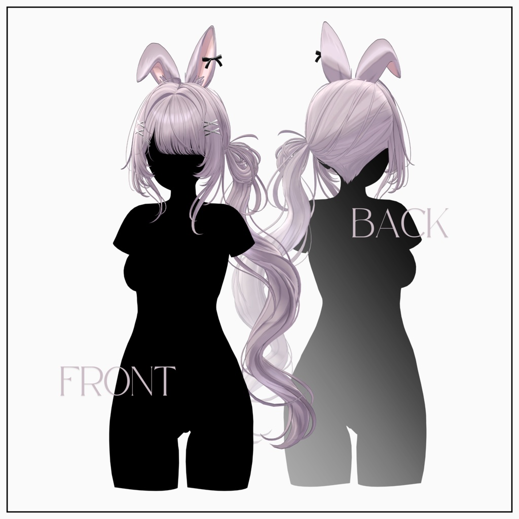 Sale 中【VRC Hair】 Mellowin_Hair X Fumitiki shop