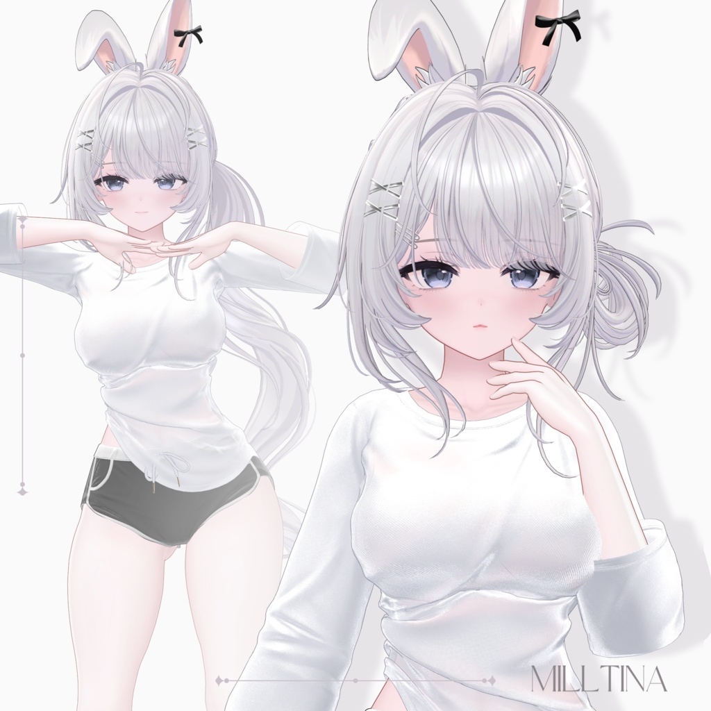 Sale 中【VRC Hair】 Mellowin_Hair X Fumitiki shop