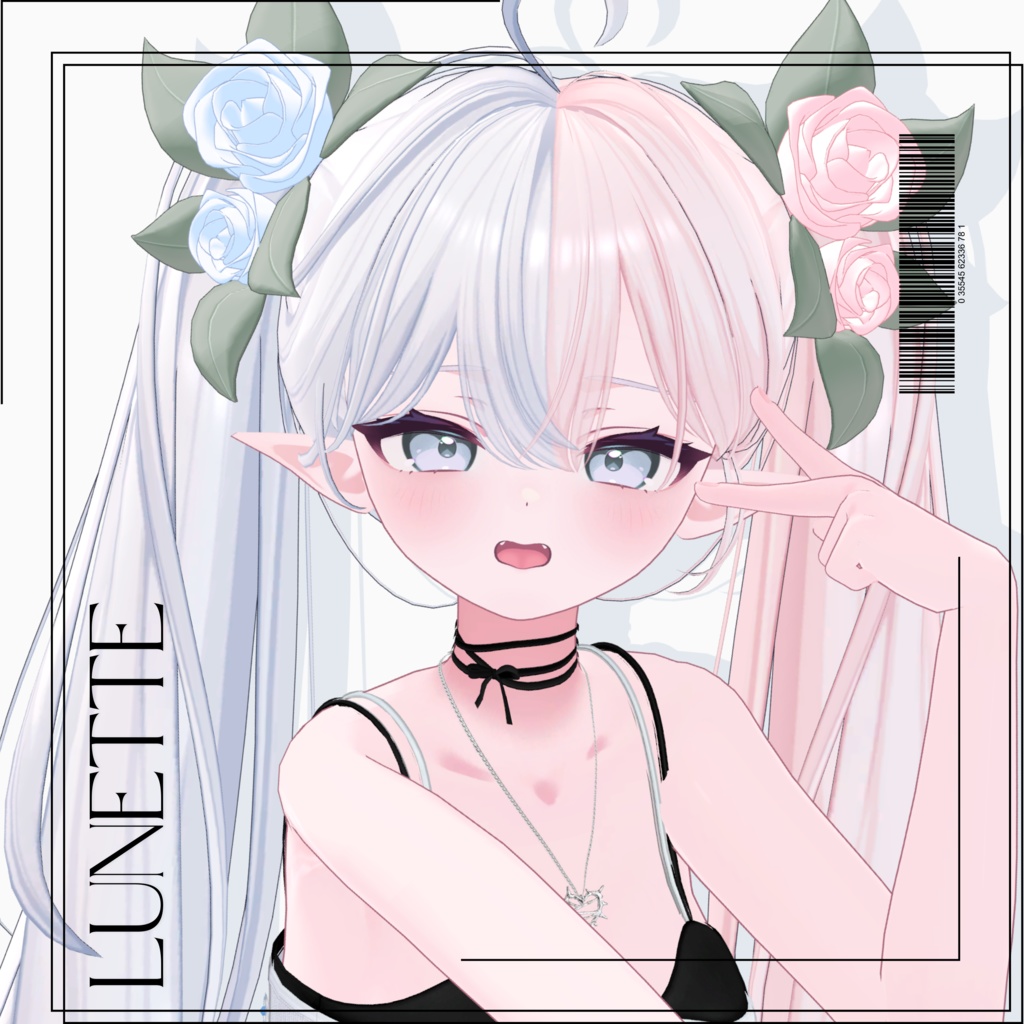 【VRC Hair】 Lunette_Hair