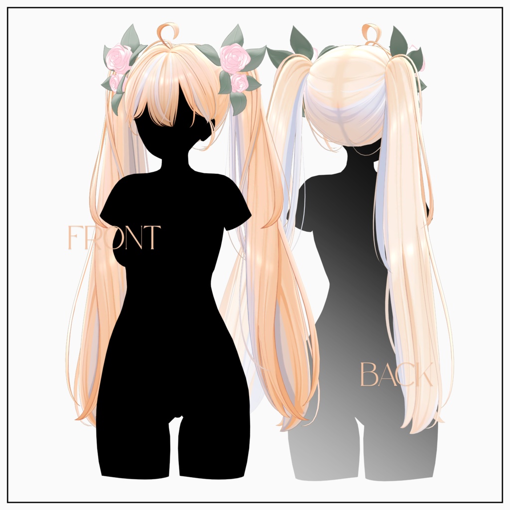 【VRC Hair】 Lunette_Hair