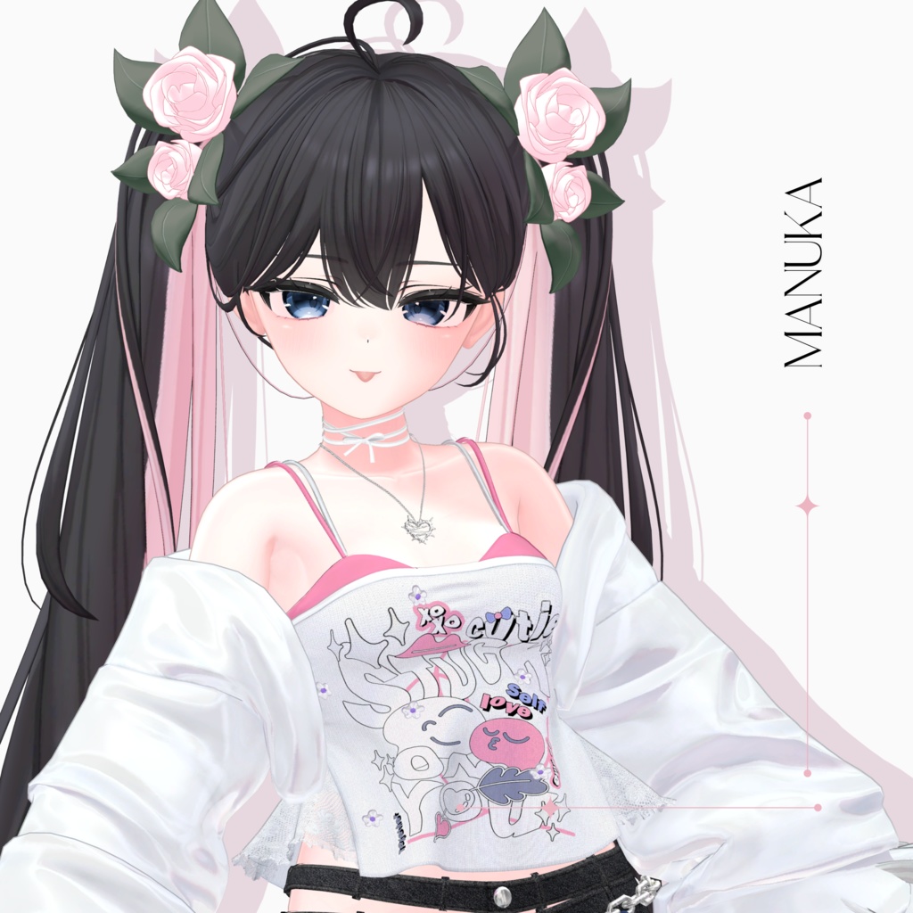 【VRC Hair】 Lunette_Hair
