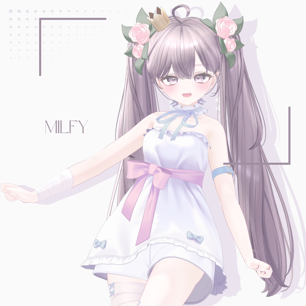 【VRC Hair】 Lunette_Hair
