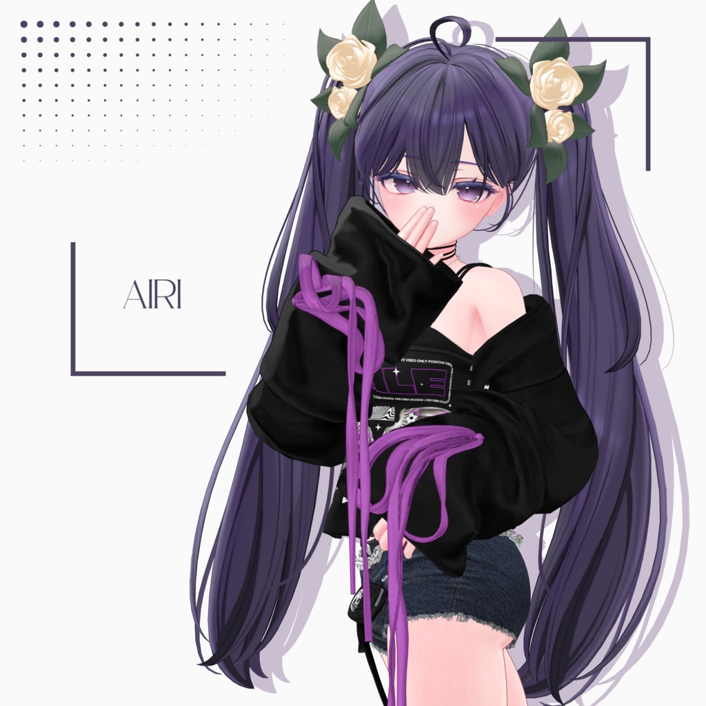 【VRC Hair】 Lunette_Hair
