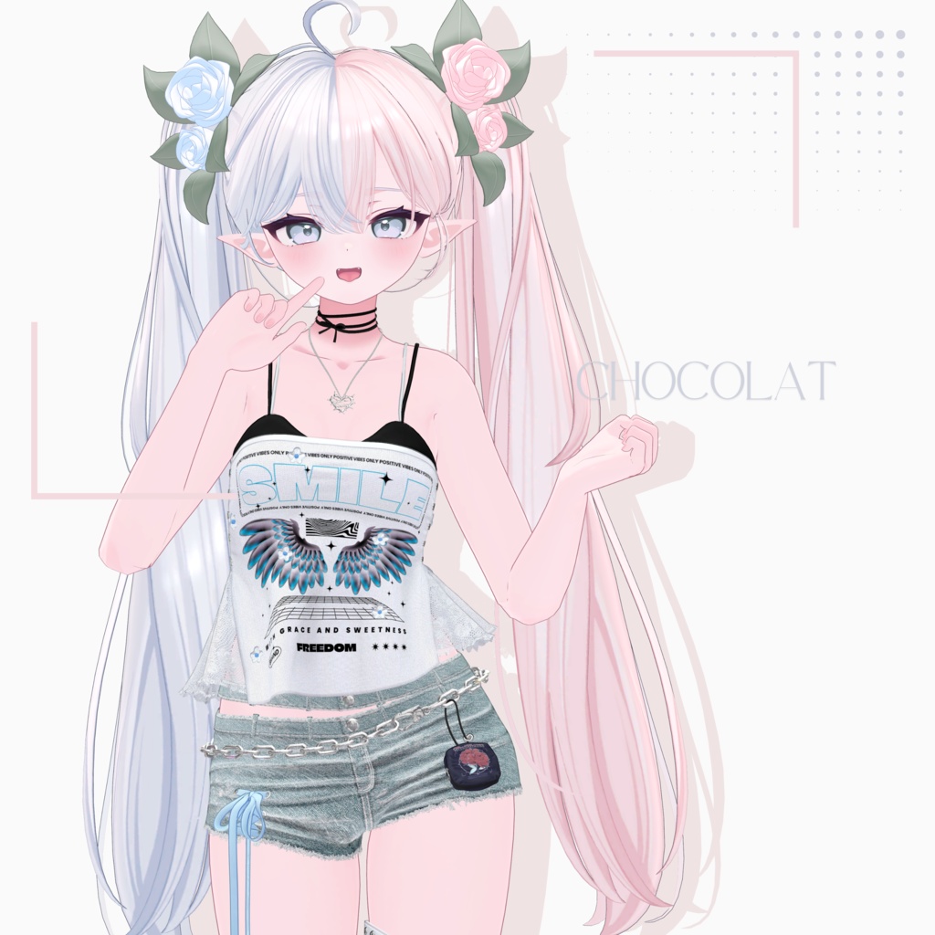 【VRC Hair】 Lunette_Hair