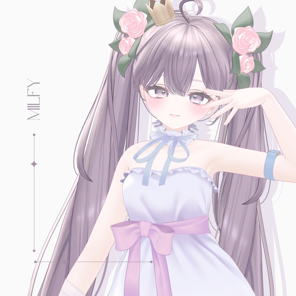 【VRC Hair】 Lunette_Hair