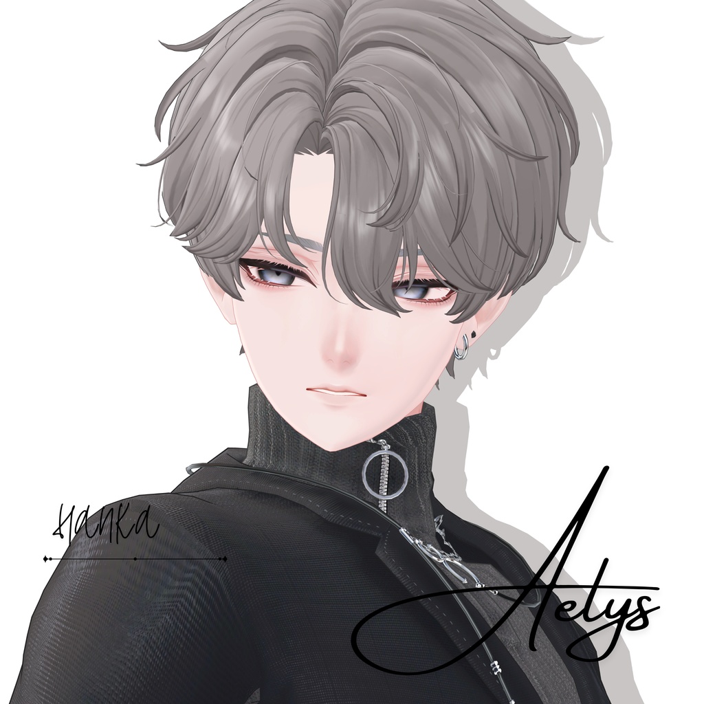 【VRC Hair】 Aelys_Hair