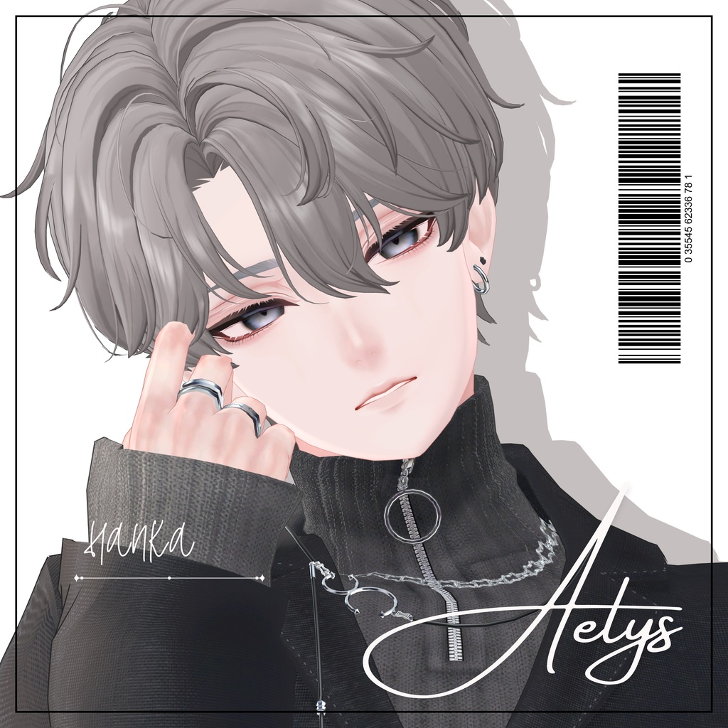 【VRC Hair】 Aelys_Hair