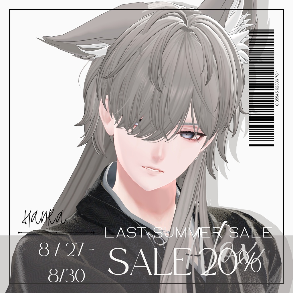 【VRC Hair】 Nox_Hair image