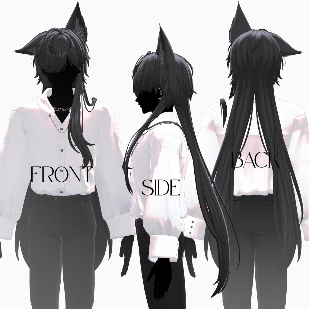 Sale 中【VRC Hair】 Nox_Hair