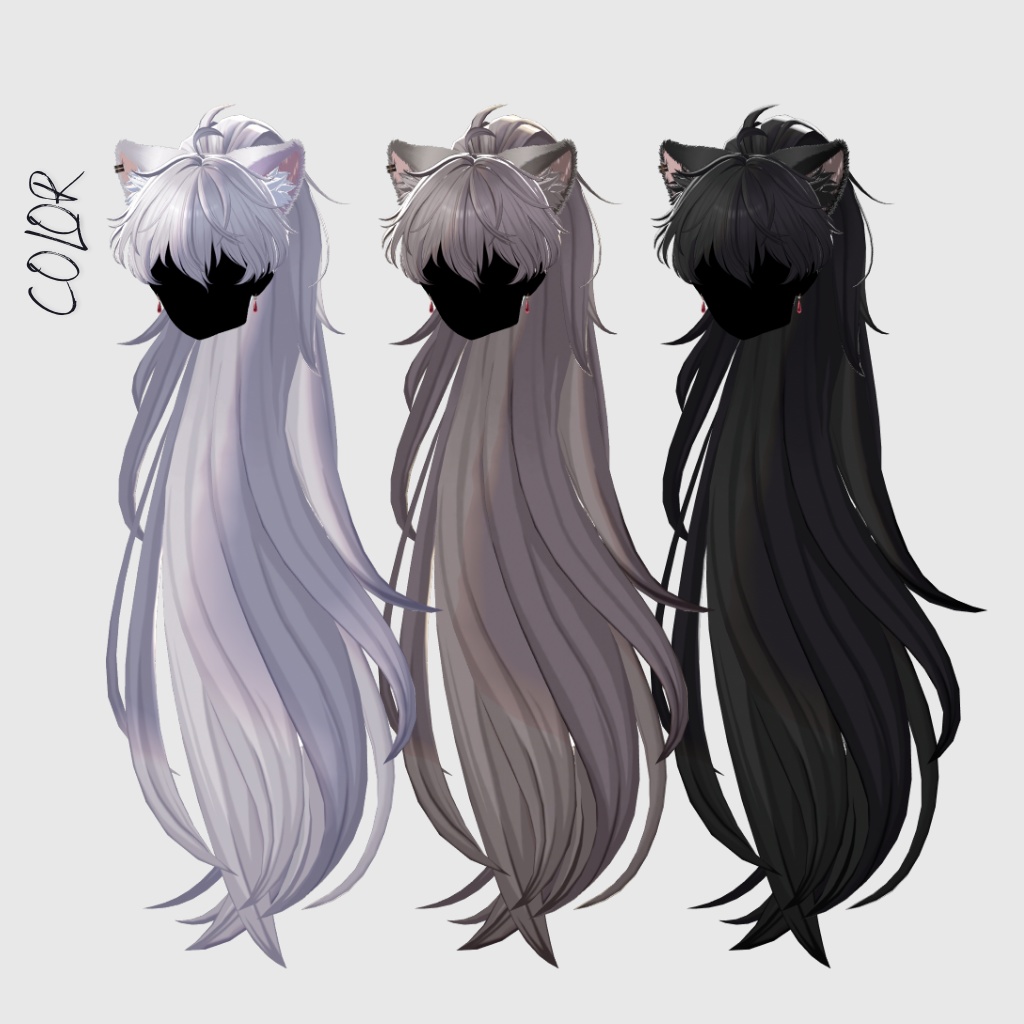 Sale 中【VRC Hair】Kyron_Hair