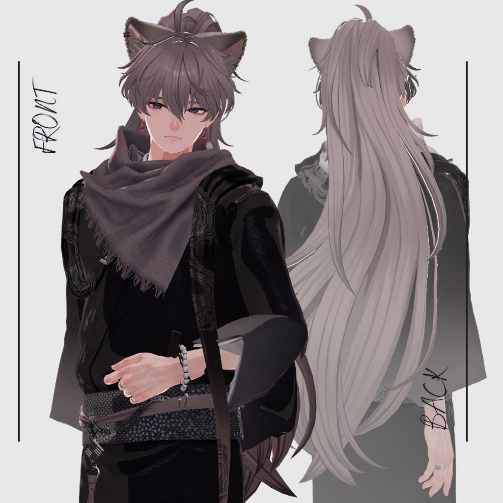 Sale 中【VRC Hair】Kyron_Hair