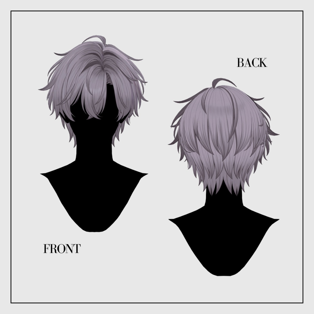 Sale 中【VRC Hair】Valen_Hair