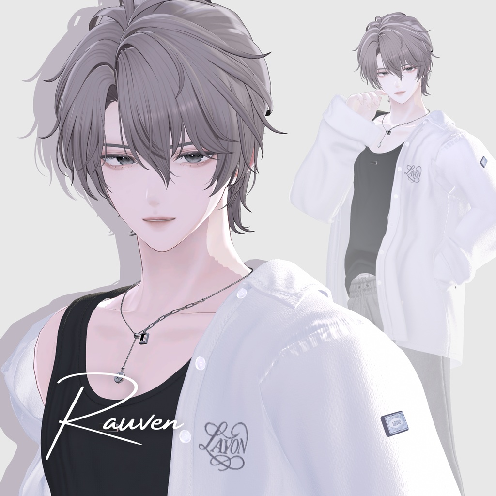 Sale 中【VRC Hair】Rauven_Hair