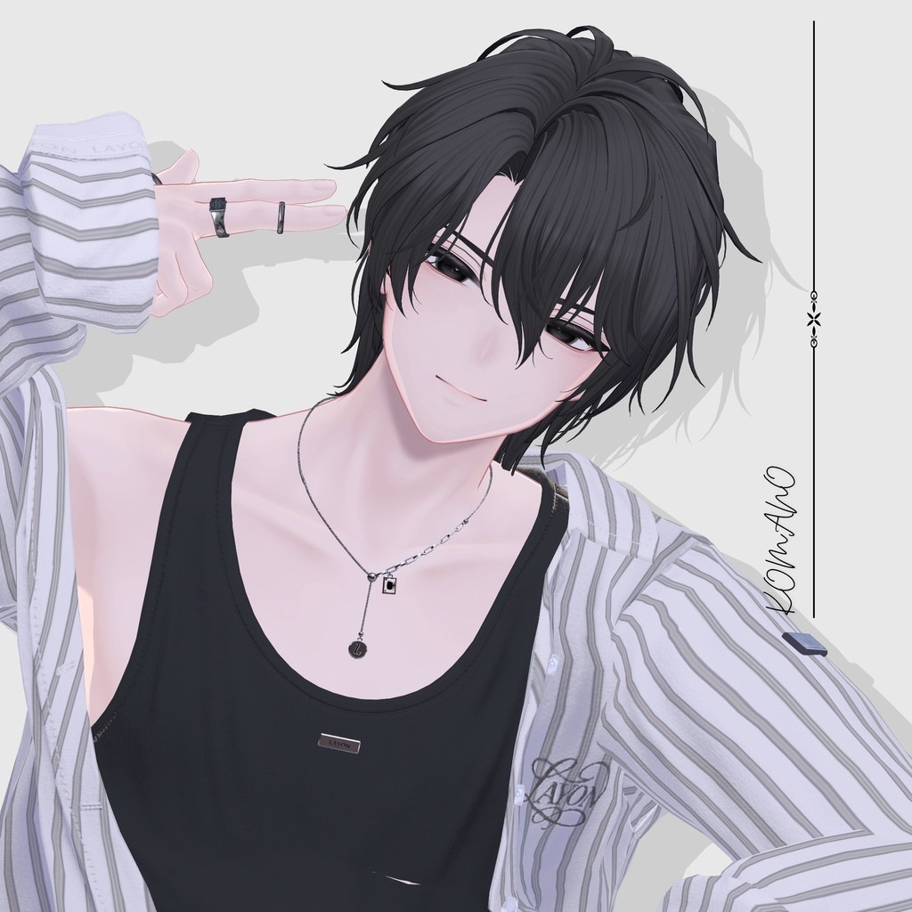 Sale 中【VRC Hair】Rauven_Hair