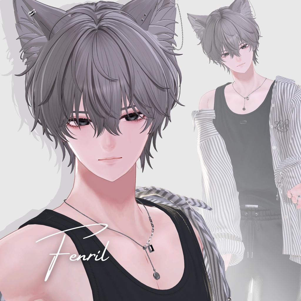 SALE 中【VRC Hair】 Fenril_Hair