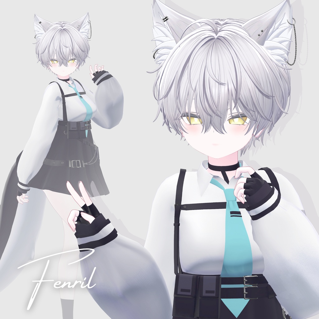 【VRC Hair】 Fenril_Hair