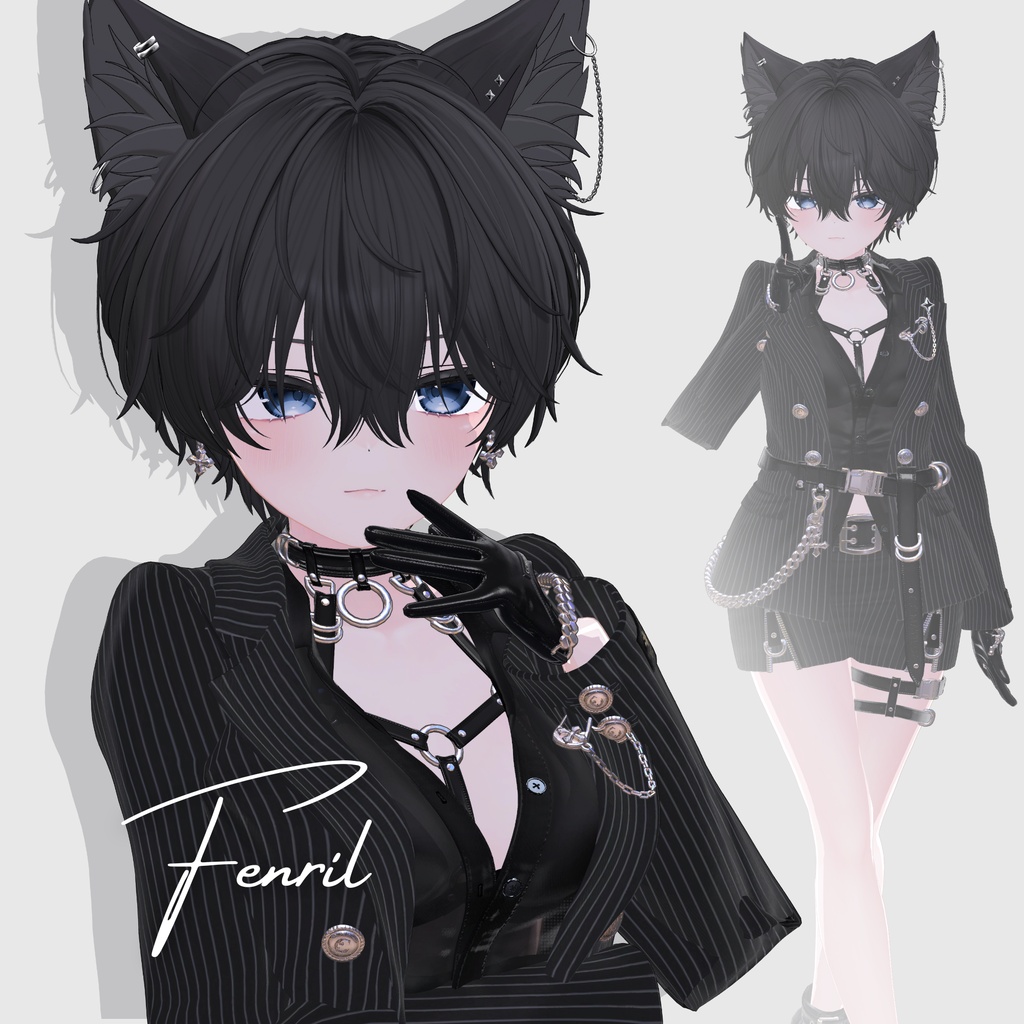 SALE 中【VRC Hair】 Fenril_Hair