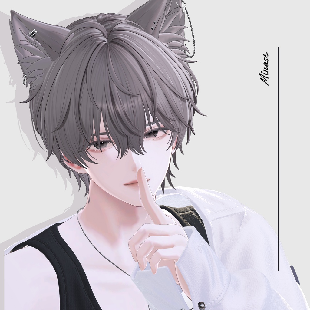 SALE 中【VRC Hair】 Fenril_Hair
