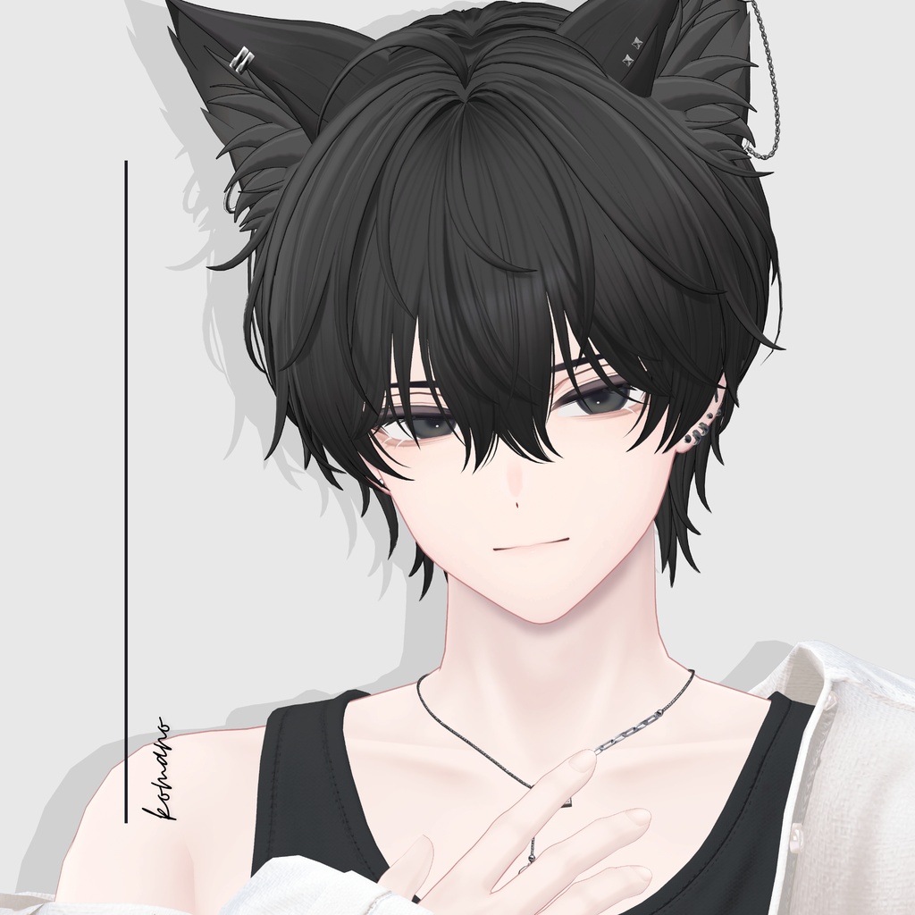 SALE 中【VRC Hair】 Fenril_Hair