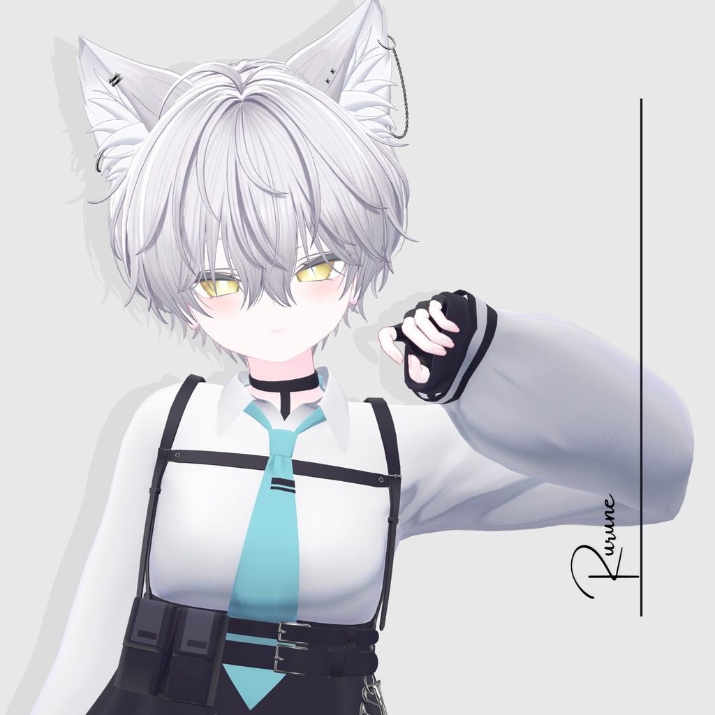 【VRC Hair】 Fenril_Hair