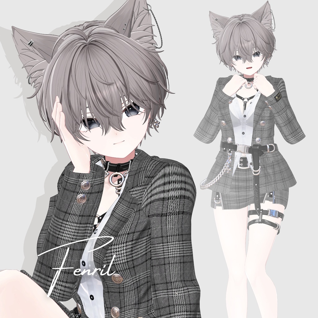 SALE 中【VRC Hair】 Fenril_Hair