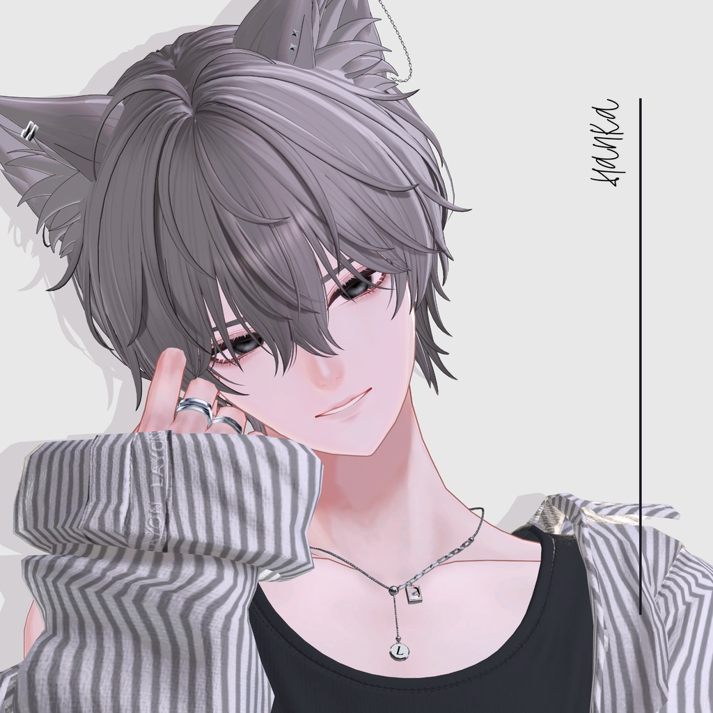 SALE 中【VRC Hair】 Fenril_Hair
