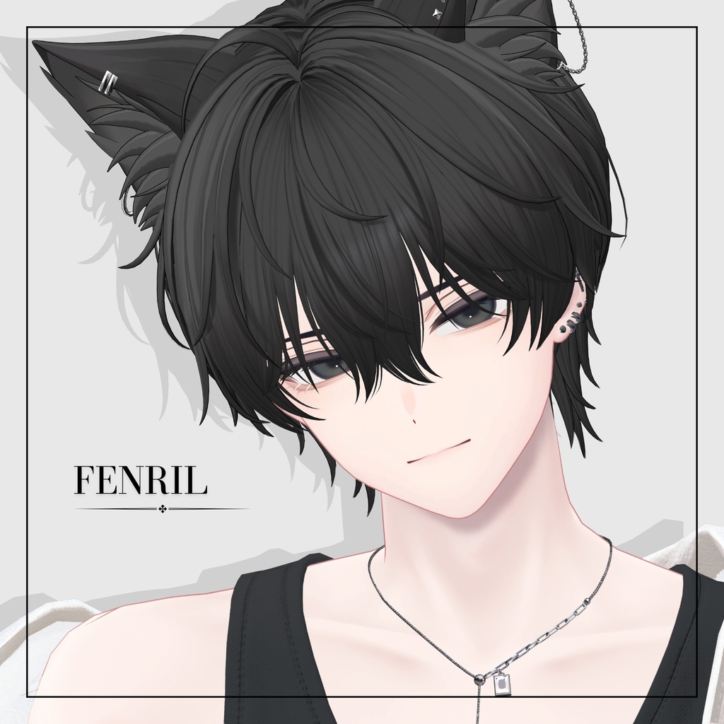 【VRC Hair】 Fenril_Hair