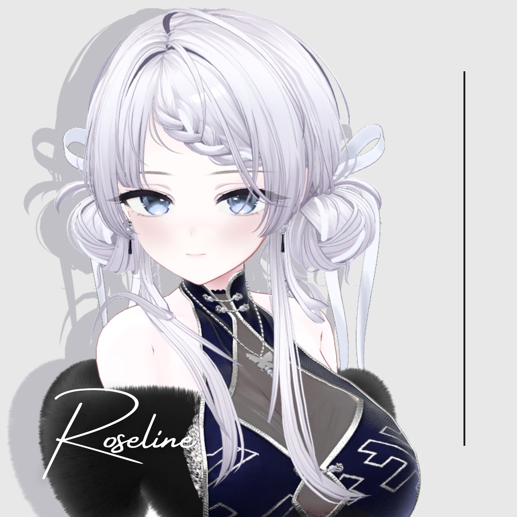 SALE中【VRC Hair】Roseline_Hair