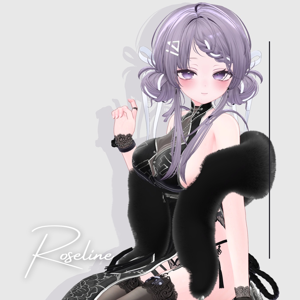 SALE中【VRC Hair】Roseline_Hair