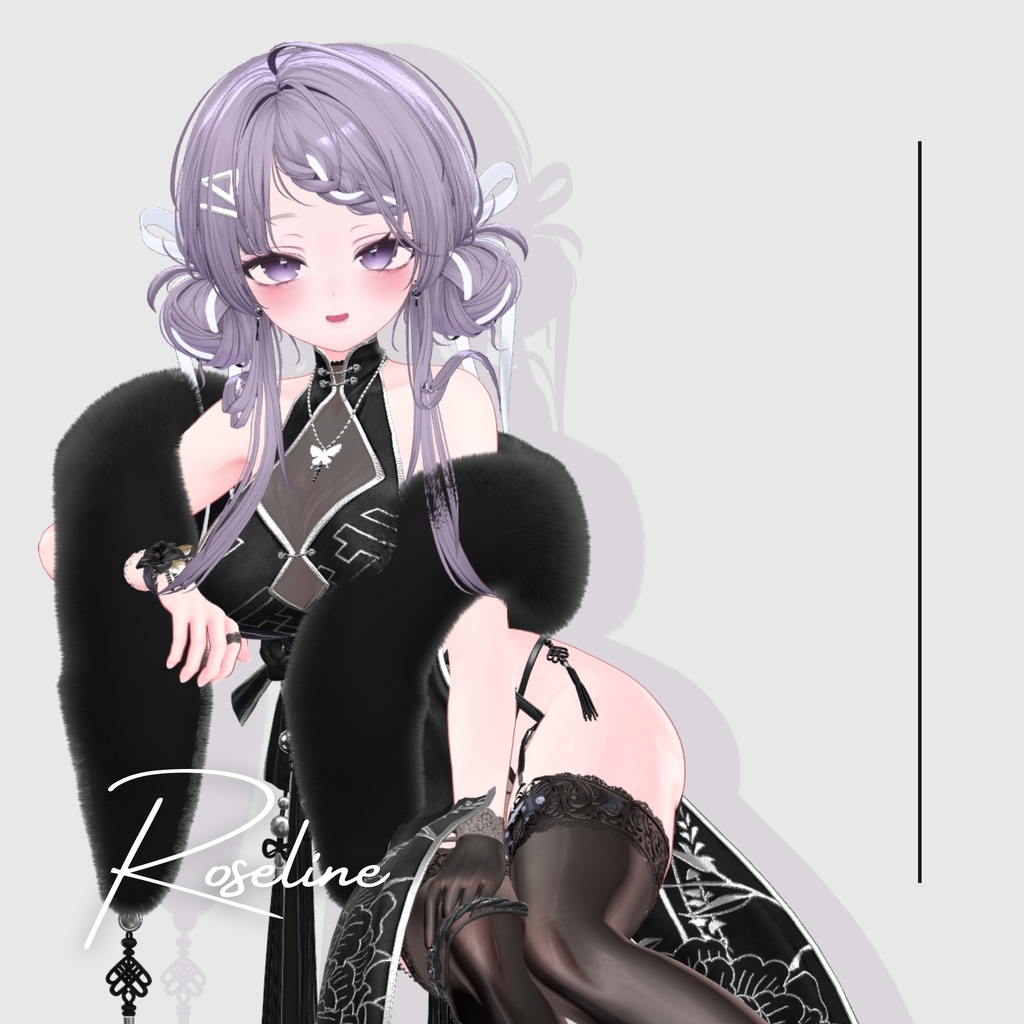 SALE中【VRC Hair】Roseline_Hair