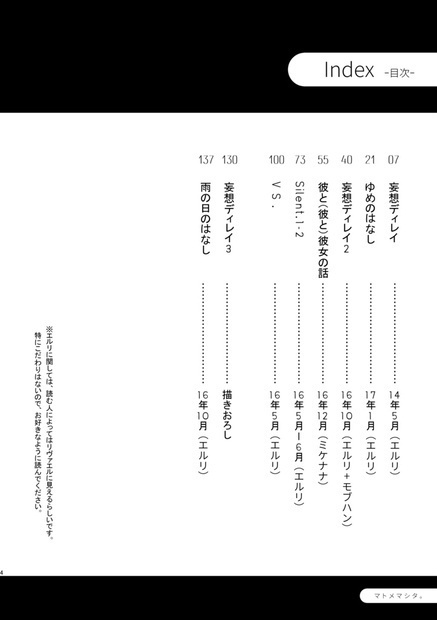 【マトメマシタ。】DL版