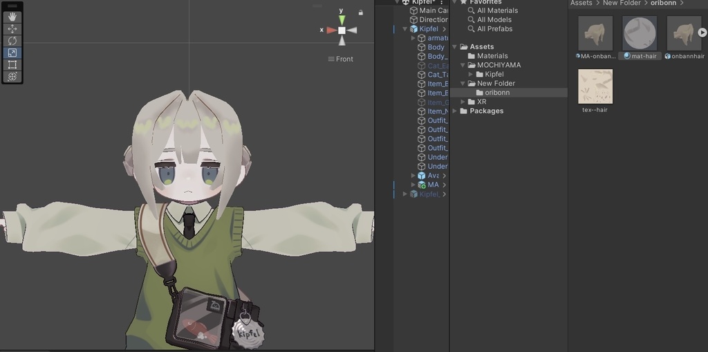 【MA対応】リボンシニヨンヘア