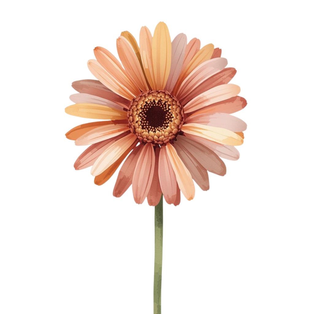 秋の花クリップアート10点セット|水彩タッチでやさしい雰囲気