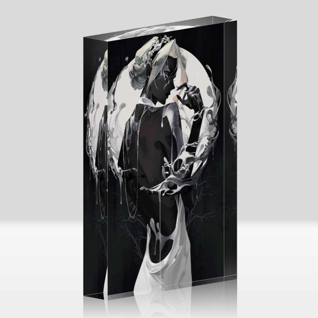 りんご飴 - アクリルブロック