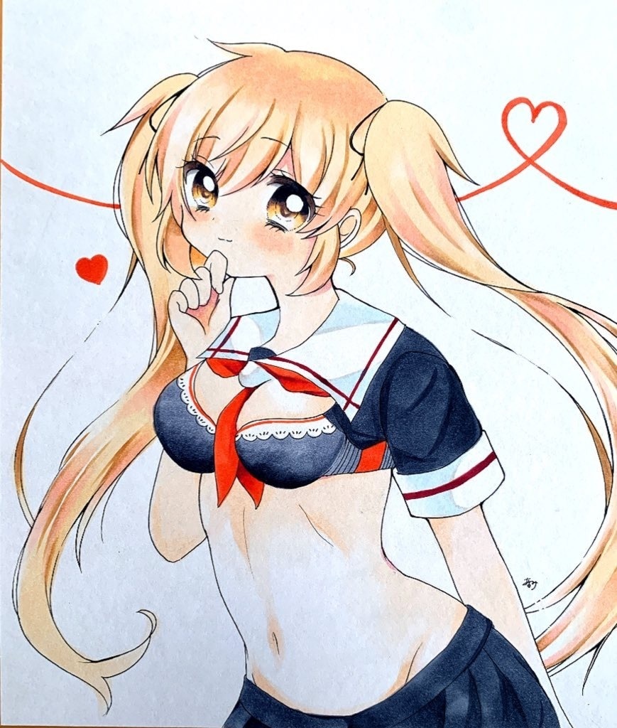 原画 手描きイラスト 艦隊これくしょん