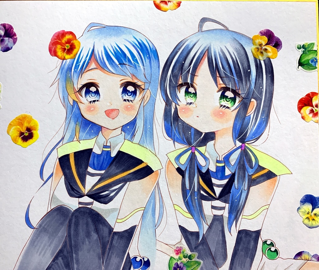 原画 手描きイラスト 艦隊これくしょん