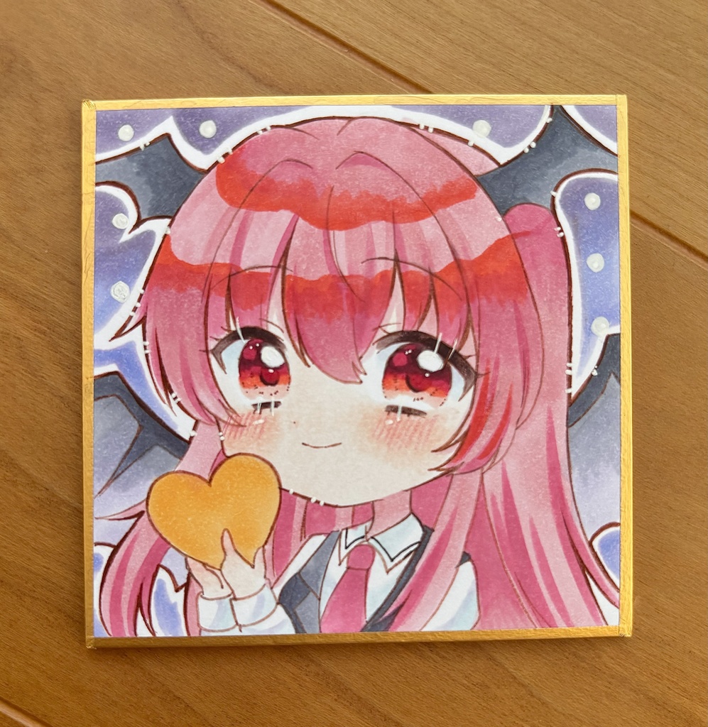 原画 手描きイラスト 東方Project 小悪魔