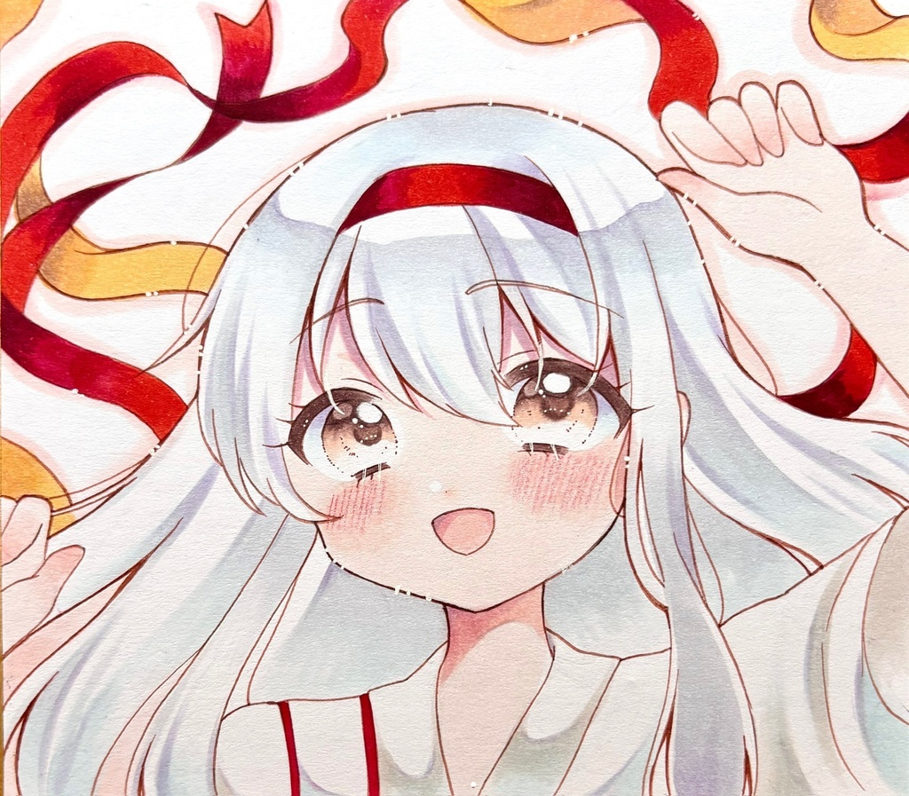 原画 手描きイラスト 艦隊これくしょん 翔鶴