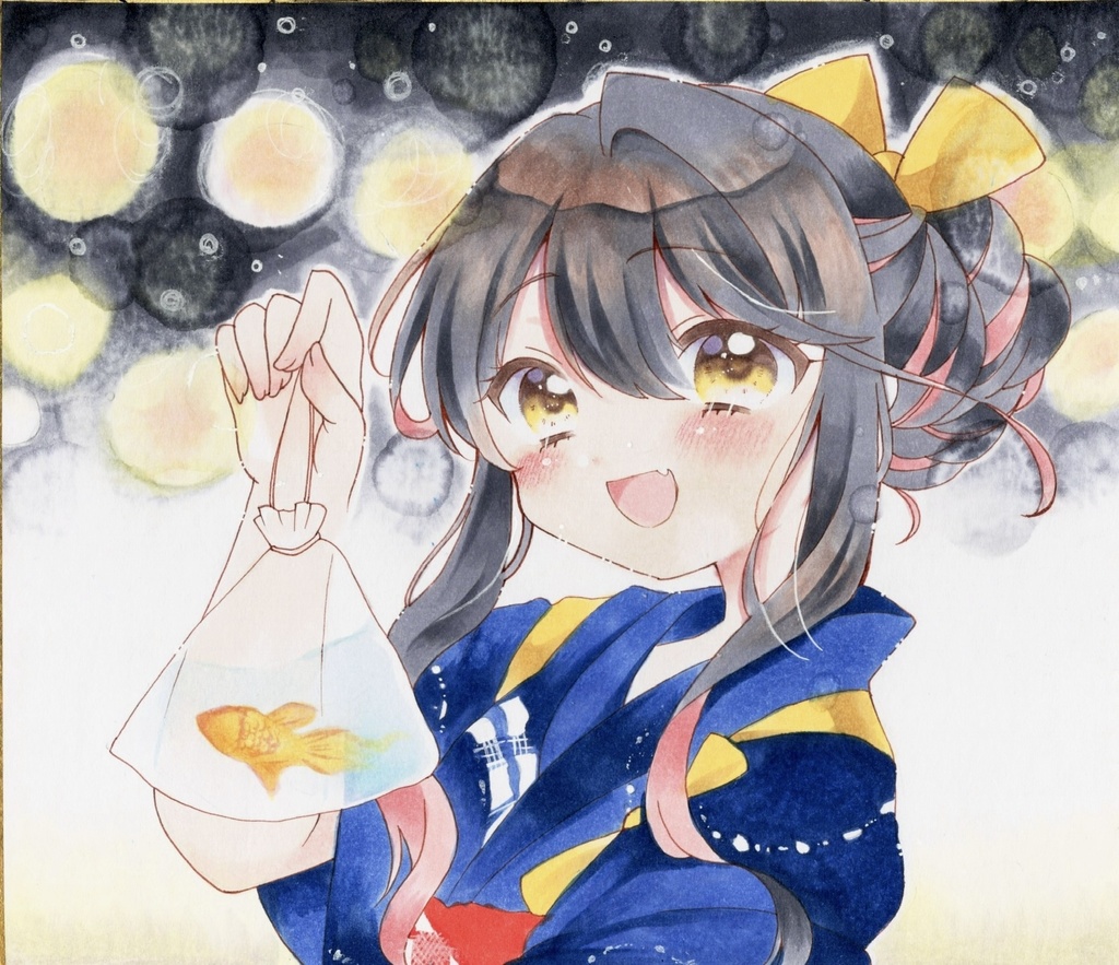 原画 手描きイラスト 艦隊これくしょん 長波