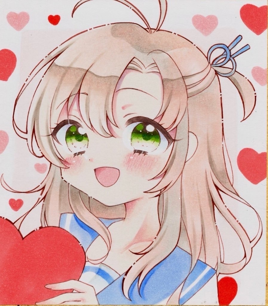 原画 手描きイラスト 艦隊これくしょん  衣笠