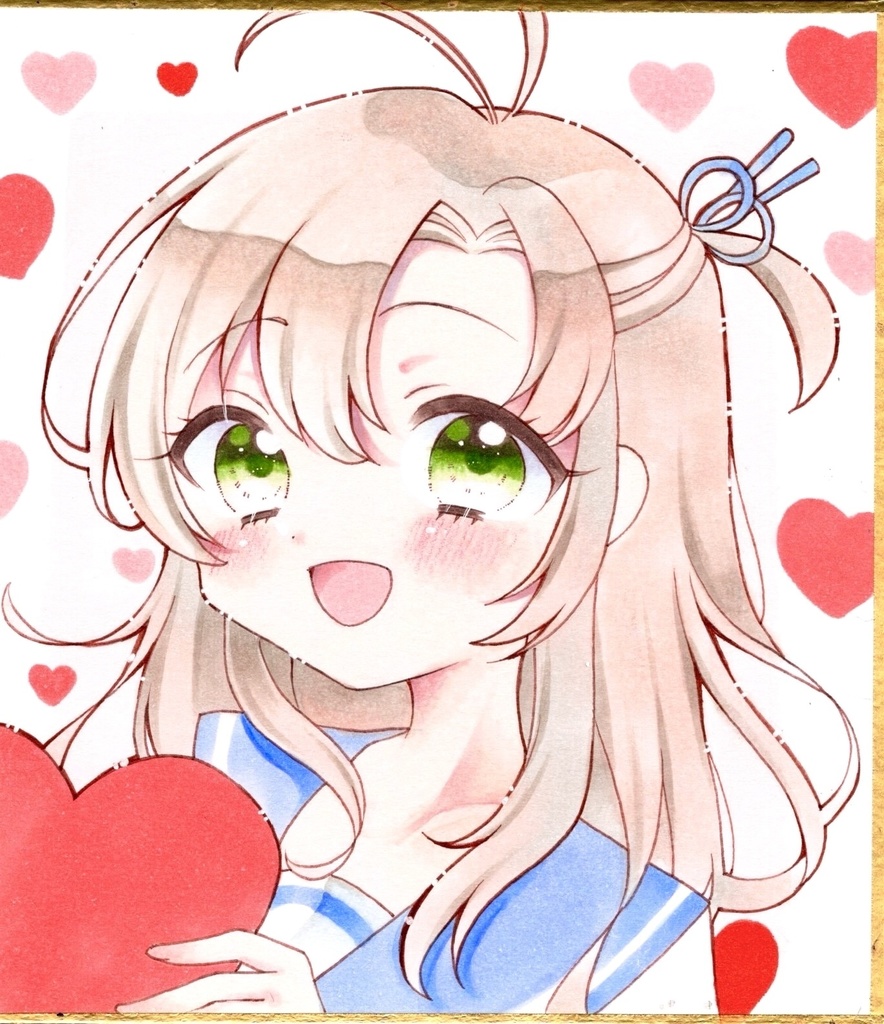 原画 手描きイラスト 艦隊これくしょん 衣笠