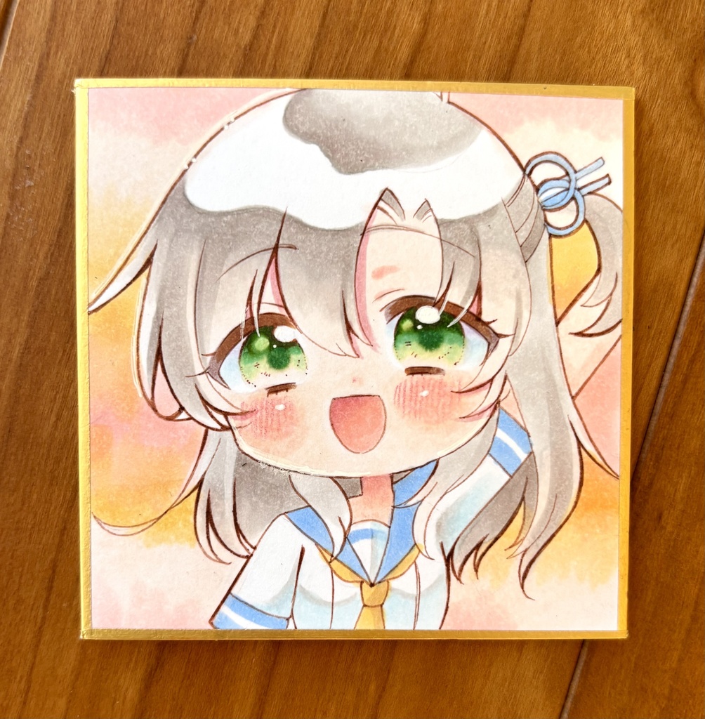原画 手描きイラスト 艦隊これくしょん 衣笠