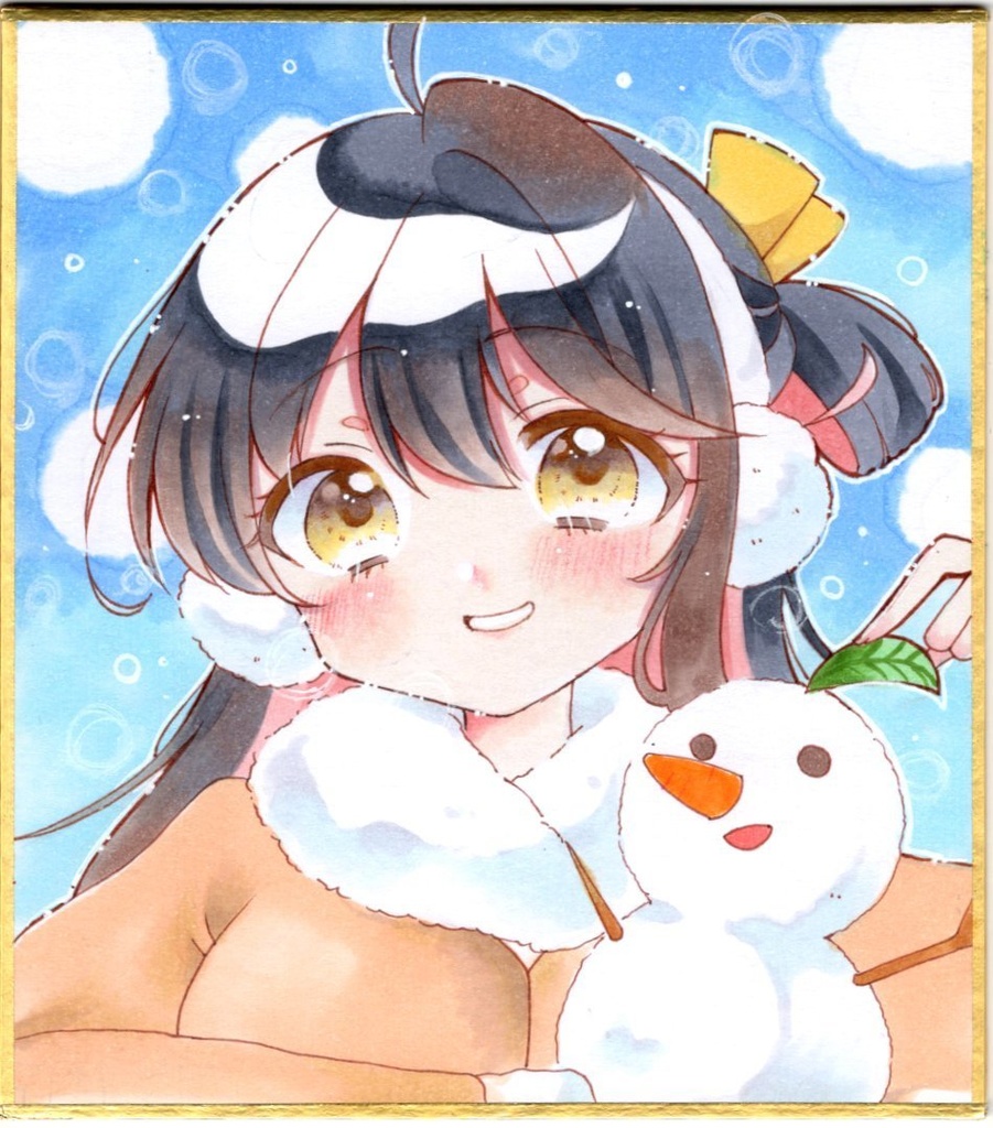 原画 手描きイラスト 艦隊これくしょん 長波